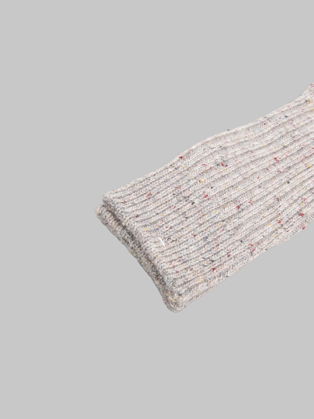 Anonymous Ism Tweed Nep Crew Socks Grey