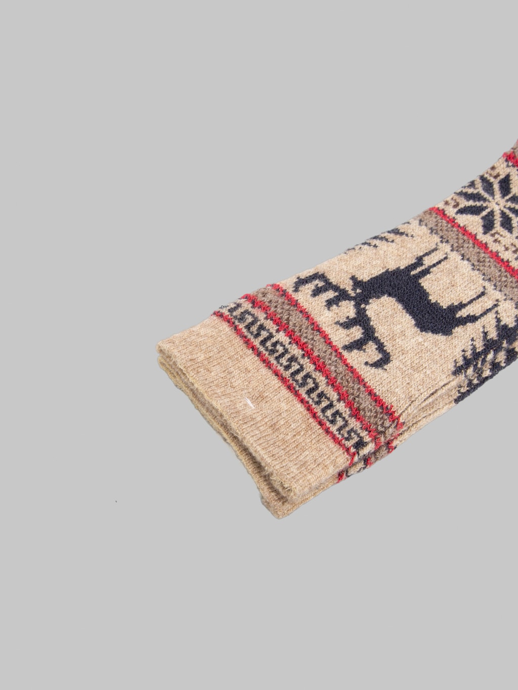 Anonymous Ism Wool Deer Snow JQ Crew Beige