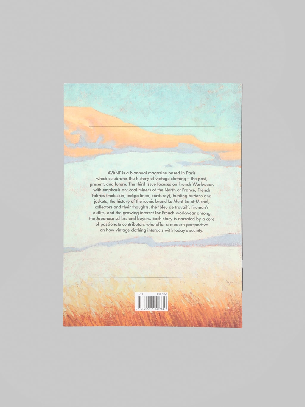 Avant Magazine Issue 3 - An Anthology Of French Workwear