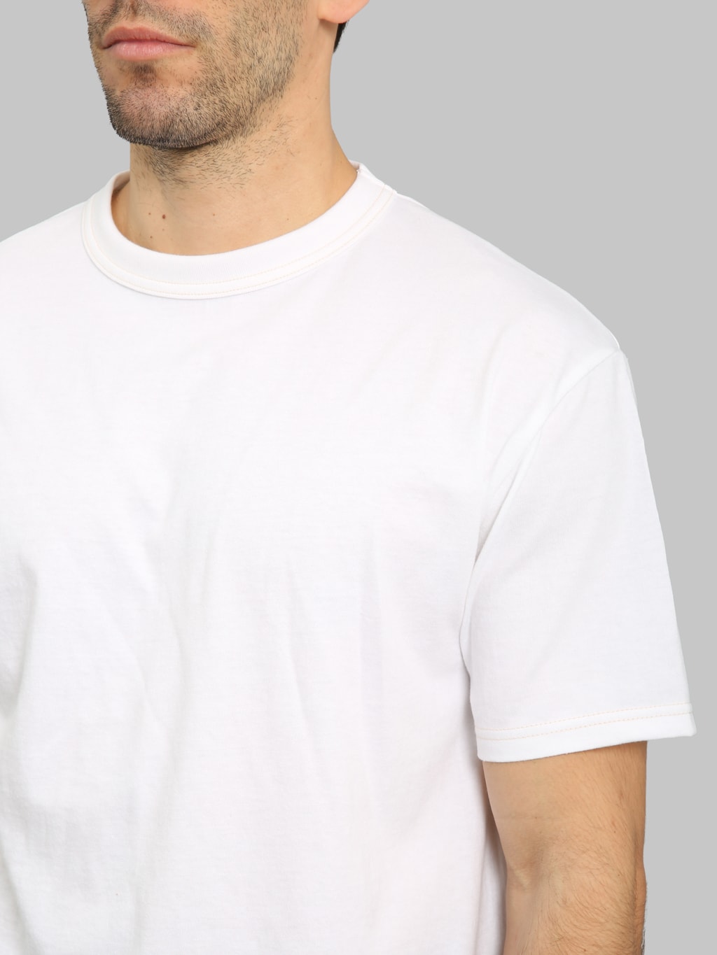 Big John Loopwheel 2-Pack T-Shirt White - Redcast Heritage Co.