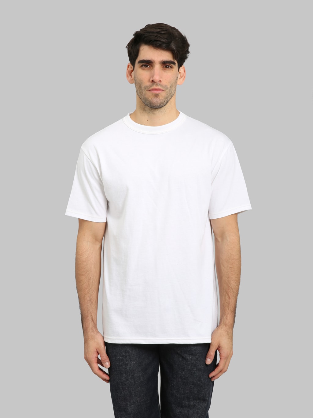 Big John Loopwheel 2-Pack T-Shirt White - Redcast Heritage Co.