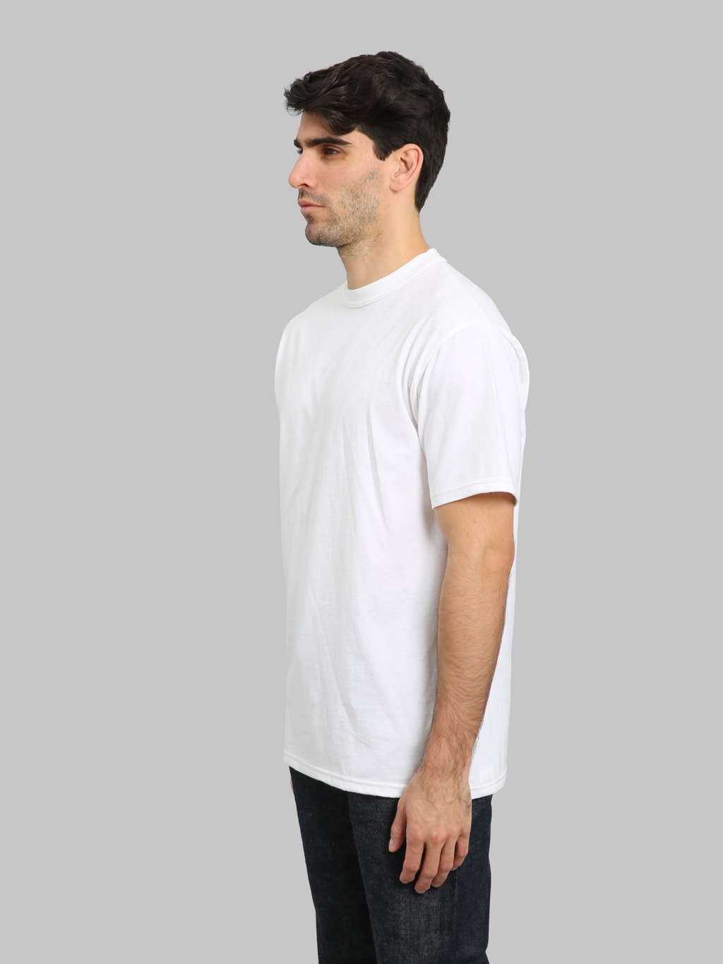Big John Loopwheel 2-Pack T-Shirt White - Redcast Heritage Co.