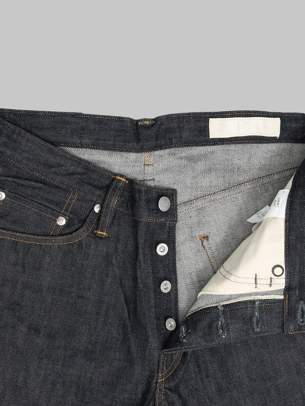 Big John R008 Rare Straight Fit Jeans buttons