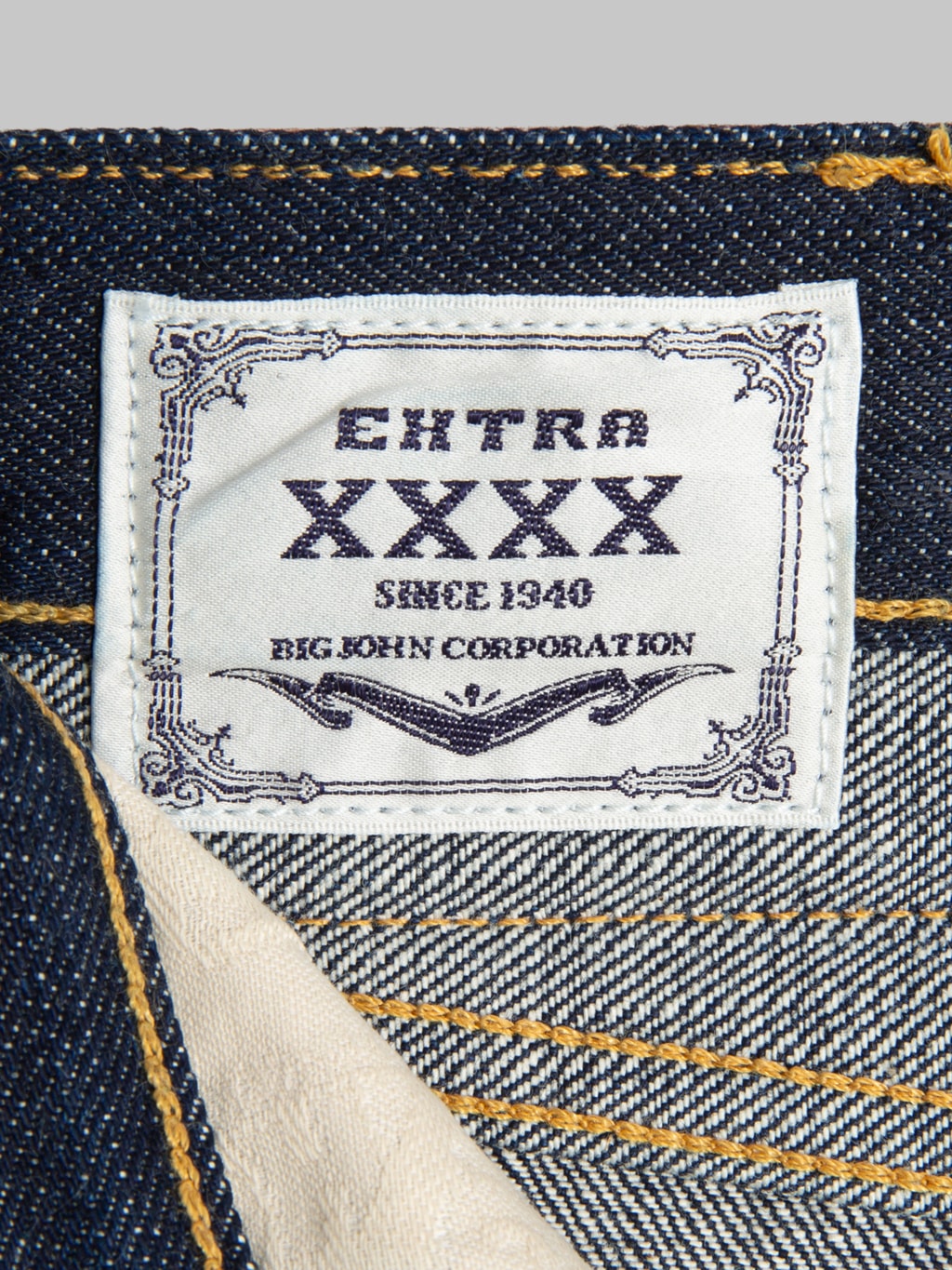 Big John XX001 15.8oz XXXX-Extra Regular Straight Jeans