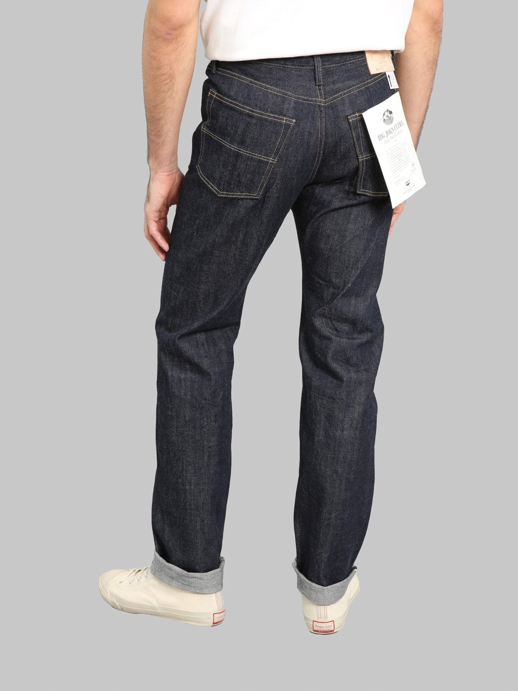 Big John XX002 15.8oz XXXX-Extra Slim Straight Jeans - Redcast Heritage Co.