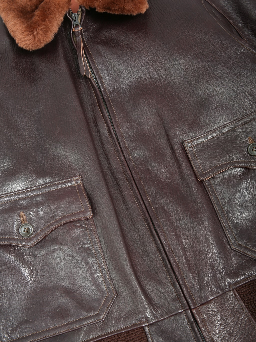 Buzz Rickson's BR80661 AN6552 "American Sportswear Co." Jacket Dark Brown - Redcast Heritage Co.