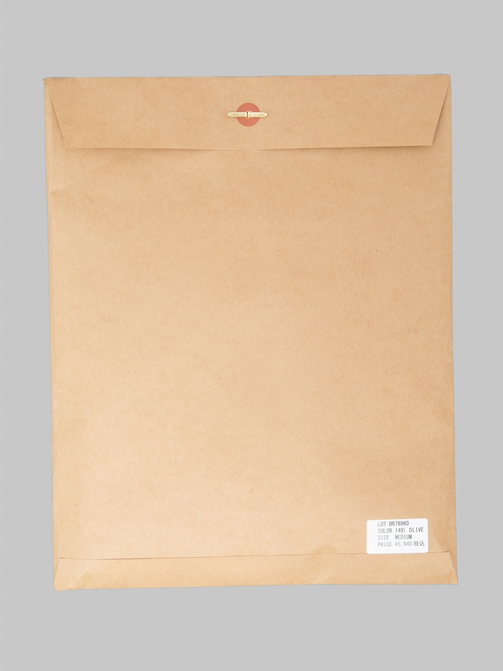 Buzz Rickson's BR78960 "Government Issue" Package T-Shirt Olive