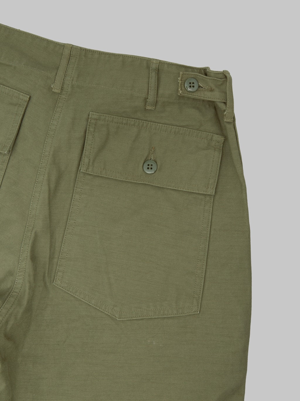 Buzz Rickson's BR51735 Cotton Sateen OG 107 Type I Class Shorts Olive