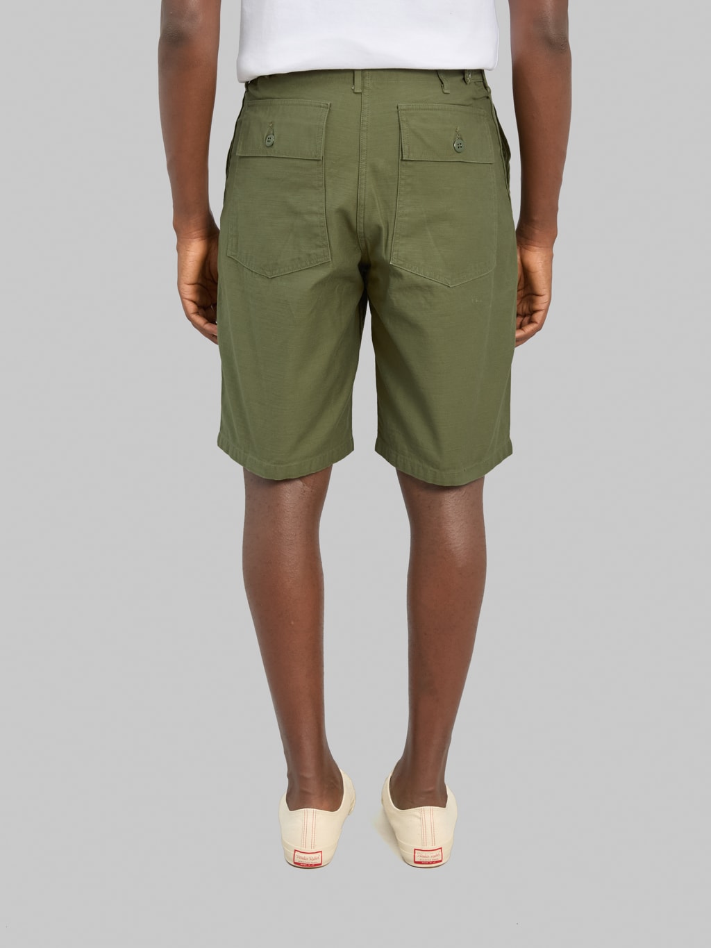 Buzz Rickson's BR51735 Cotton Sateen OG 107 Type I Class Shorts Olive