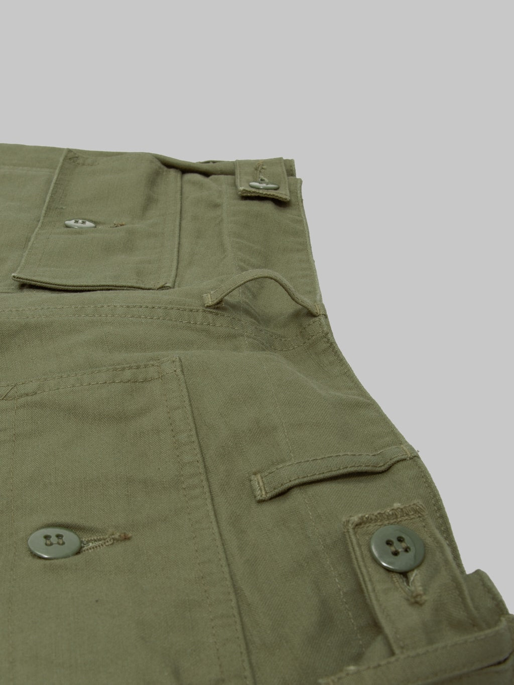 Buzz Rickson's BR51735 Cotton Sateen OG 107 Type I Class Shorts Olive