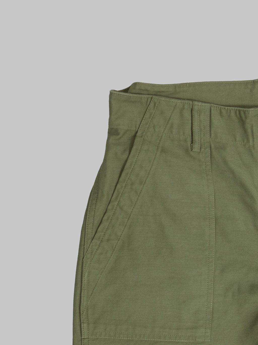 Buzz Rickson's BR51735 Cotton Sateen OG 107 Type I Class Shorts Olive