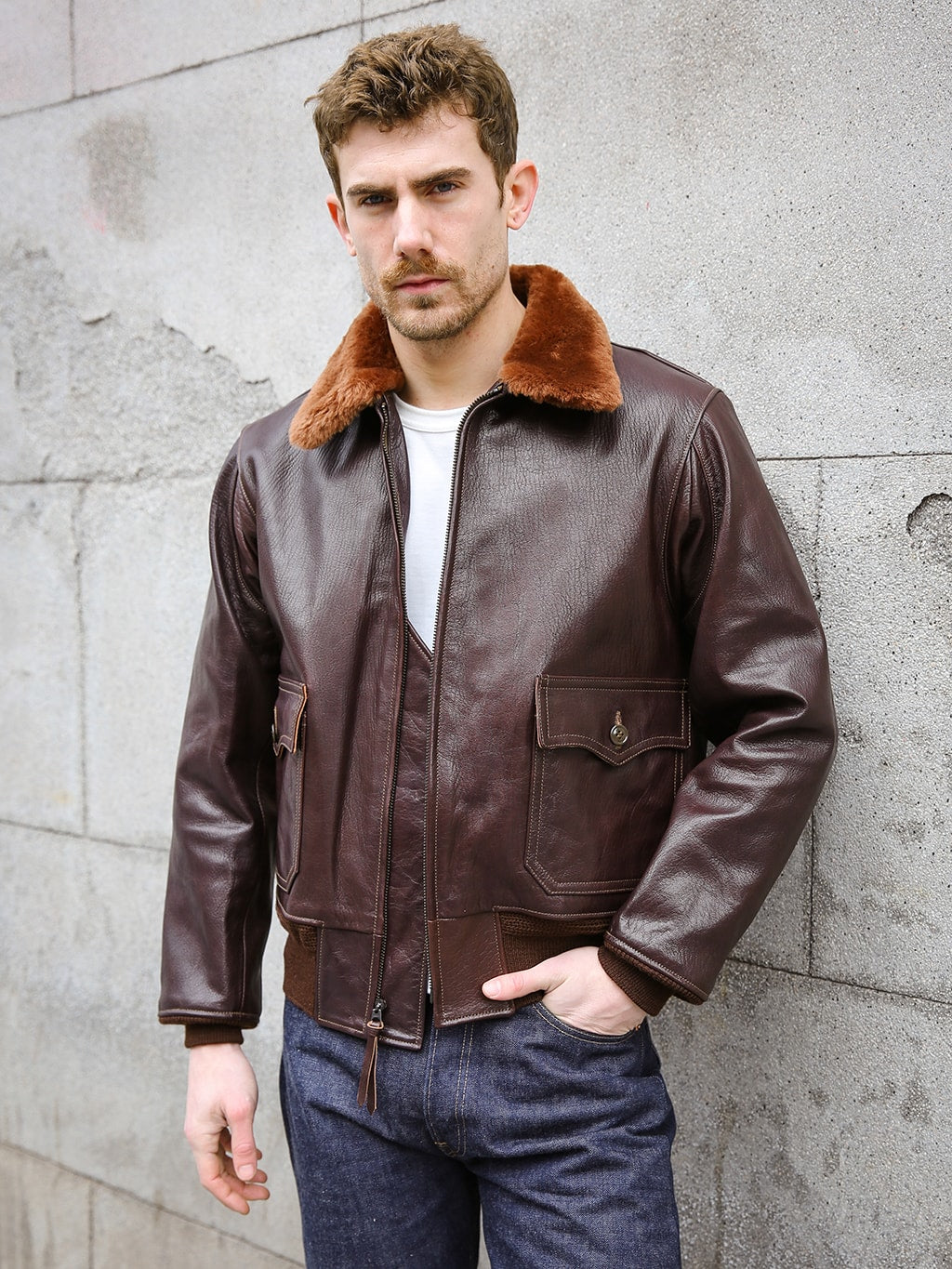 buzz-rickson's horsehide jacket