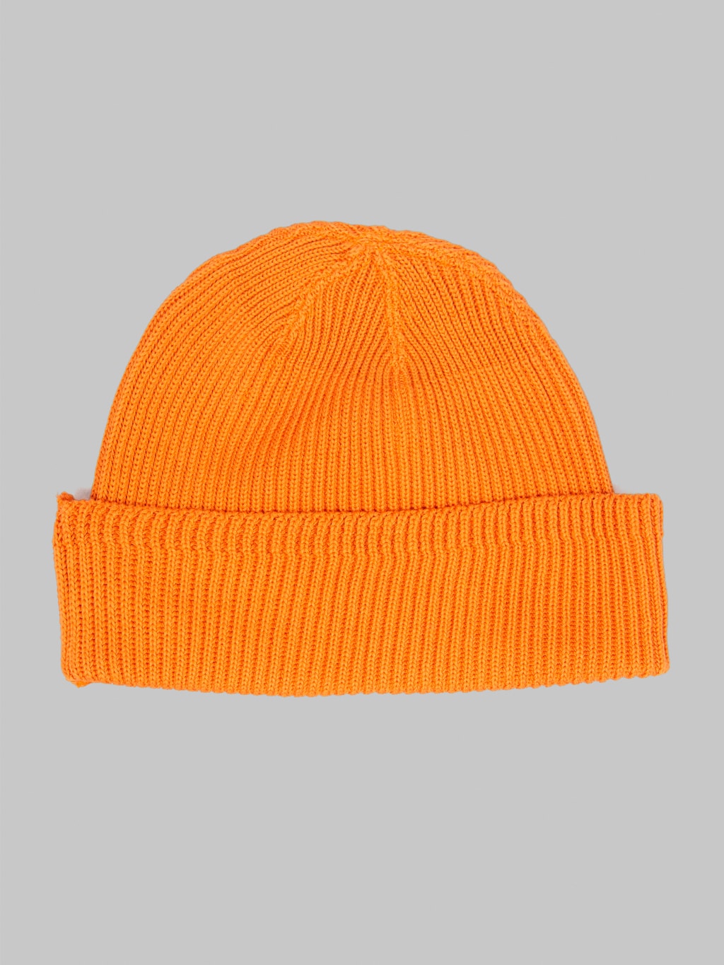 Buzz Ricksons BR02186 Cotton Watch Cap Orange back