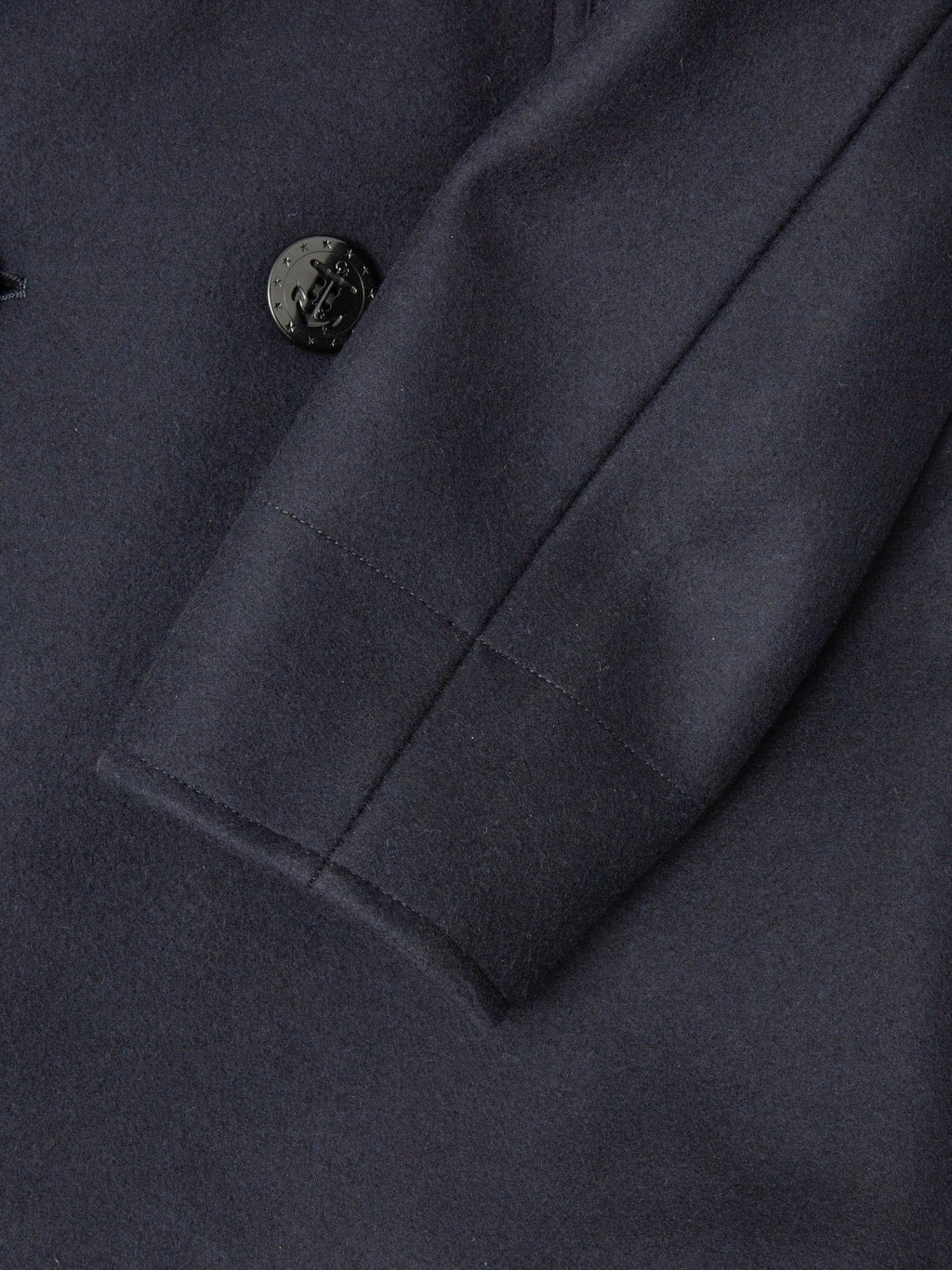 Buzz Ricksons BR11554 US Navy Pea Coat sleeve