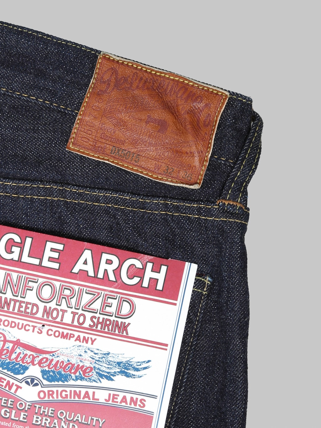 Deluxeware DX5015 15oz Regular Straight Jeans