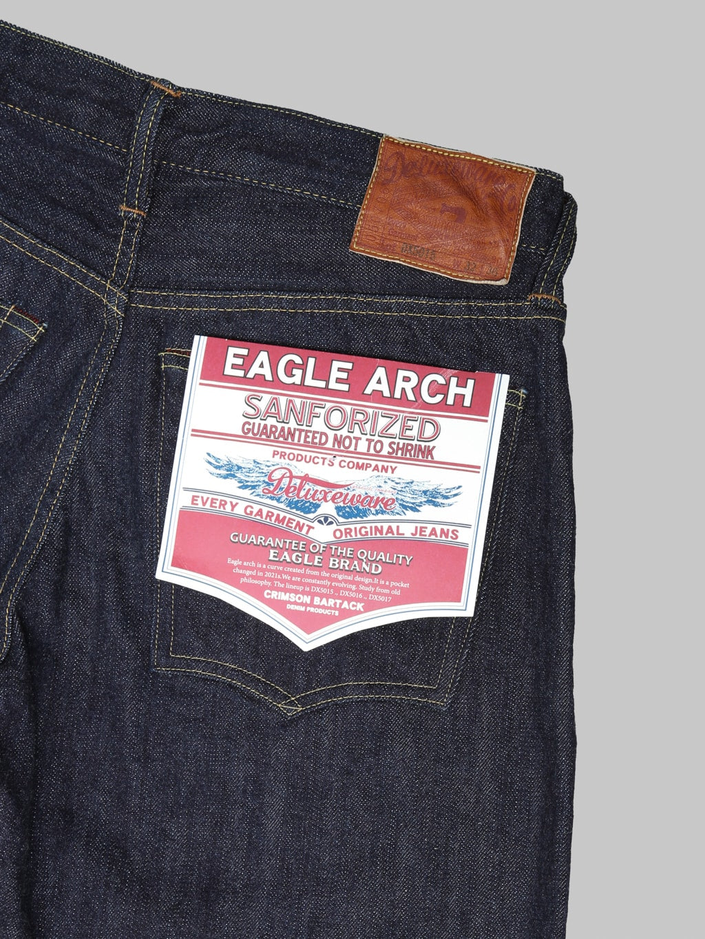 Deluxeware DX5015 15oz Regular Straight Jeans