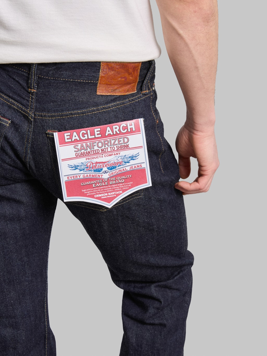 Deluxeware DX5015 15oz Regular Straight Jeans