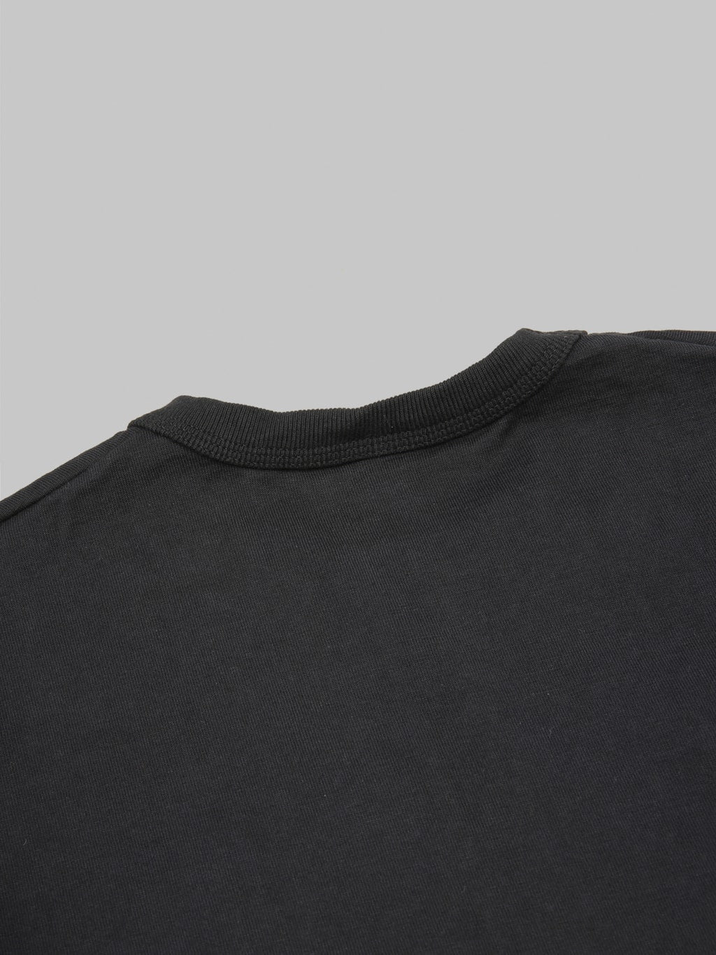 Deluxeware Heavyweight Loopwheeled TShirt Black back collar