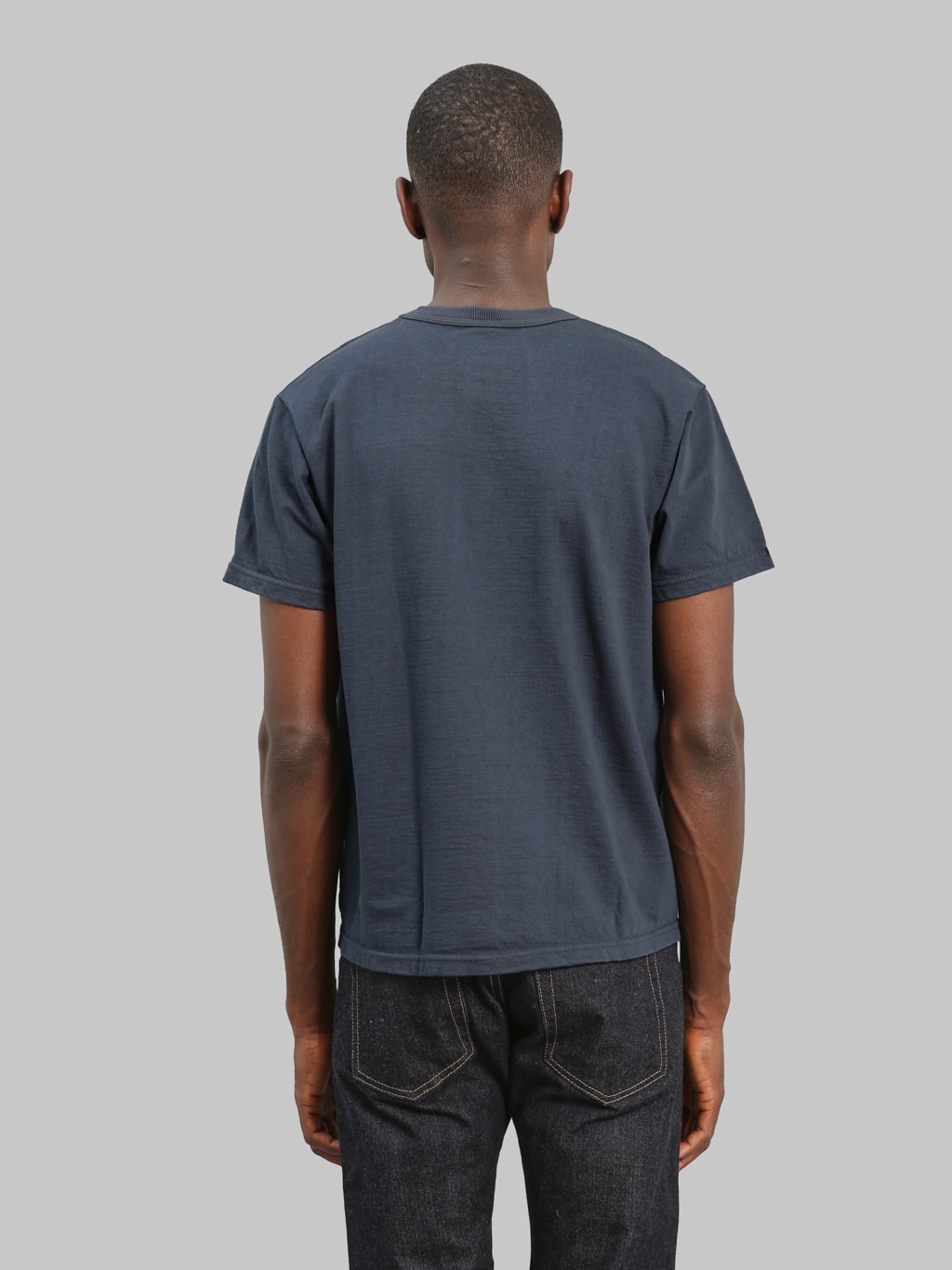 Deluxeware DXTS-00 12.5oz Heavyweight Loopwheeled T-Shirt Blue