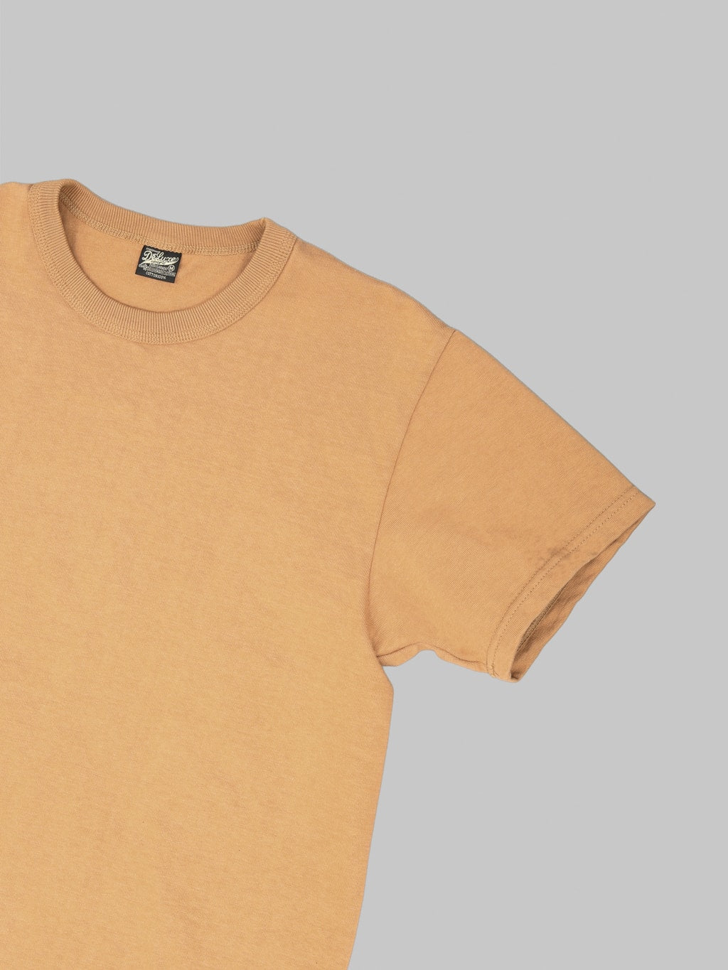 Deluxeware DXTS 00 Heavyweight Loopwheeled TShirt Gold chest