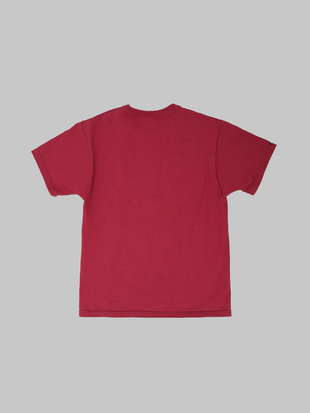Deluxeware DXTS00 Heavyweight Loopwheeled TShirt Red back