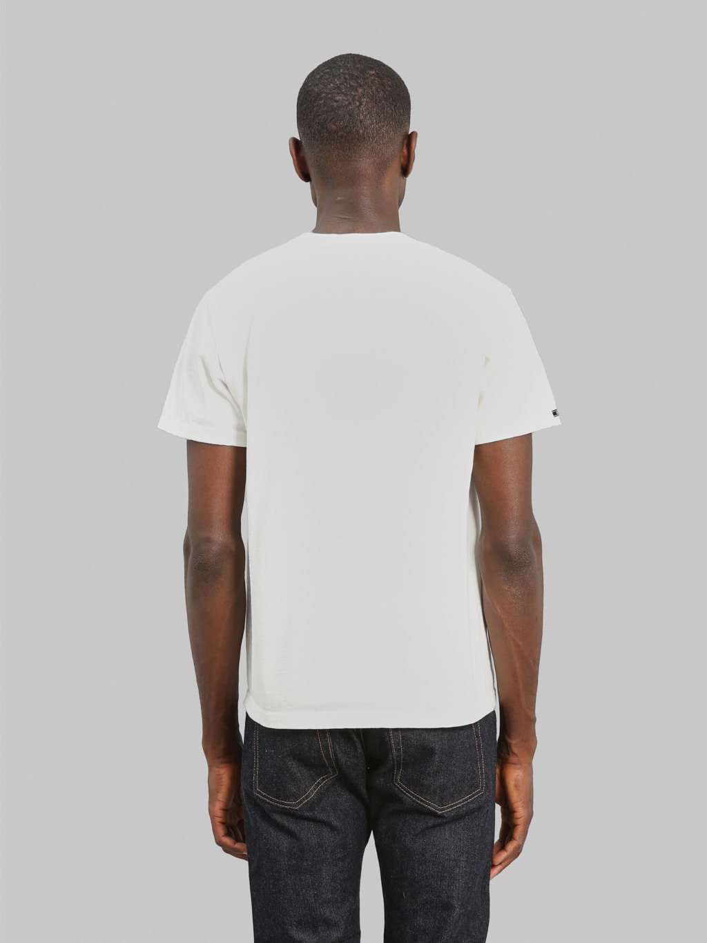 Deluxeware DXTS00 Heavyweight Loopwheeled TShirt Red back fit