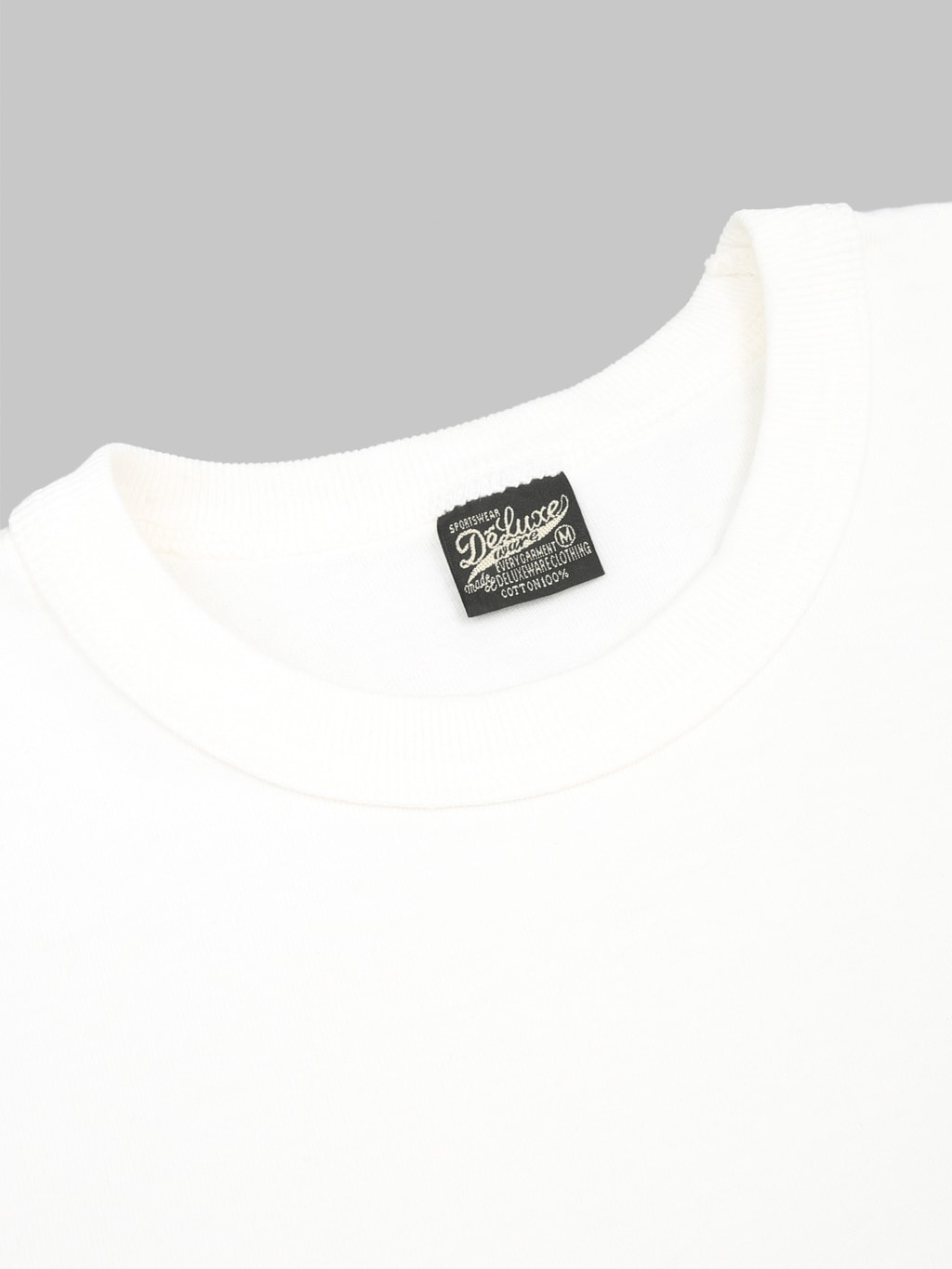 Deluxeware DXTS00 Heavyweight Loopwheeled TShirt Red tag