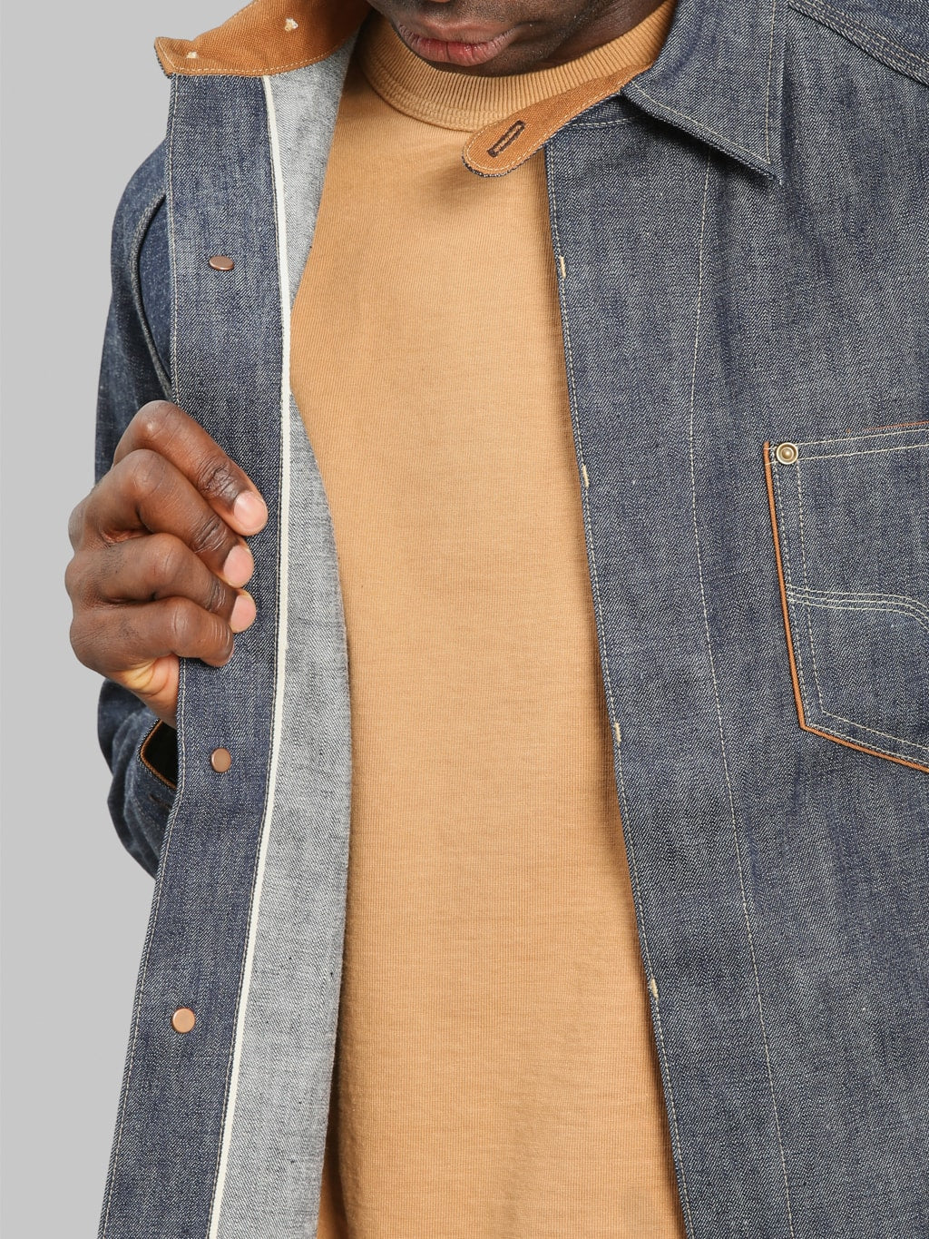 Deluxeware 7640 1940s Denim Shirt selvedge