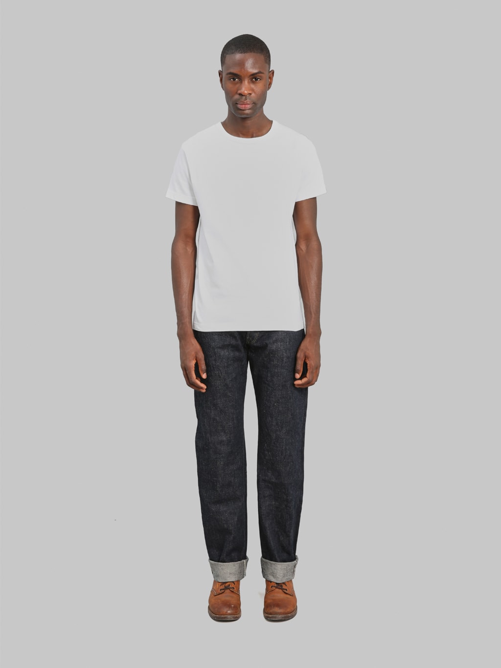 Deluxeware 1953XX Vintage Tapered Straight Jeans front look