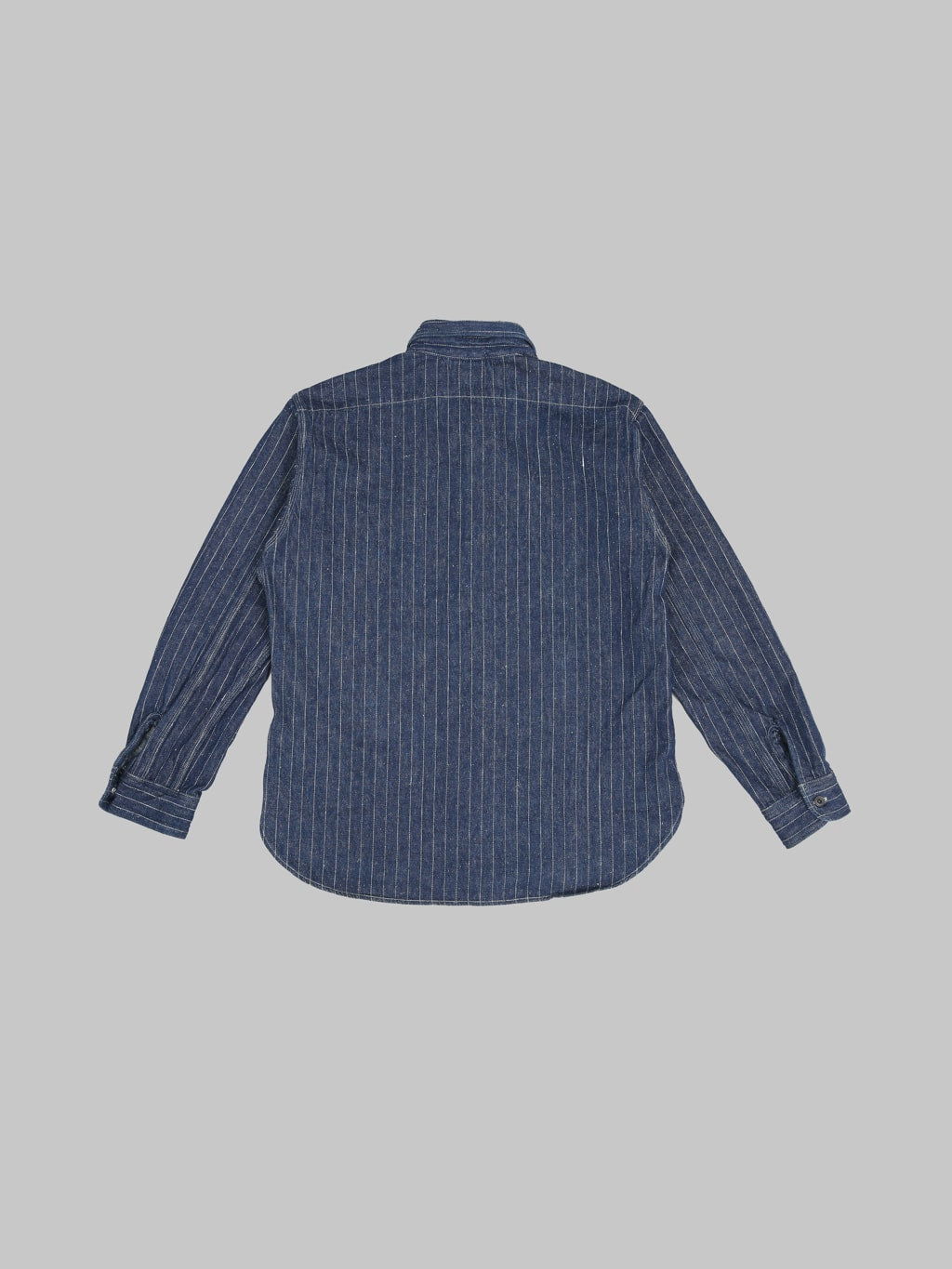 Deluxeware 7630A 20th Anniversary Wabash Indigo Denim Nel Shirt back
