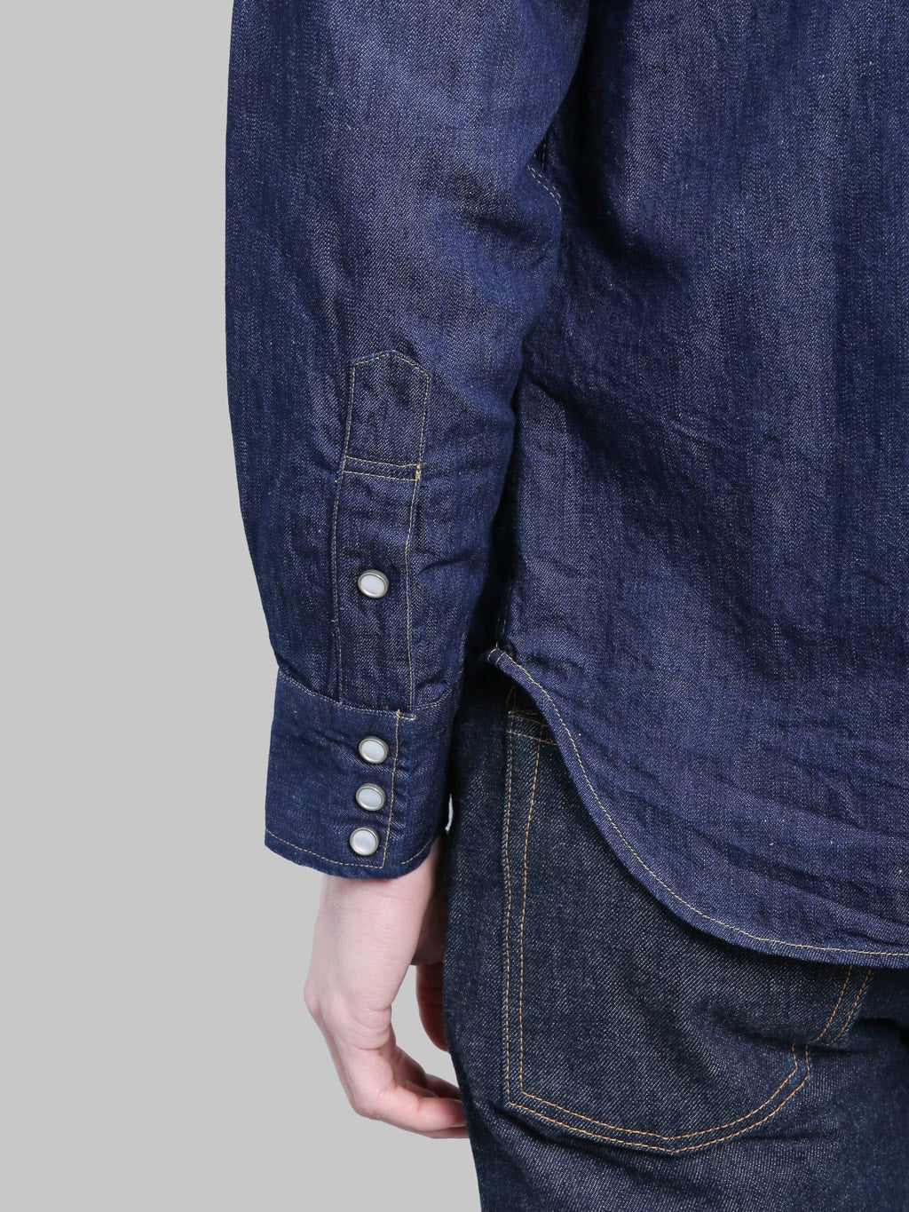 Deluxeware 7500 Saddle Master Indigo Shirt
