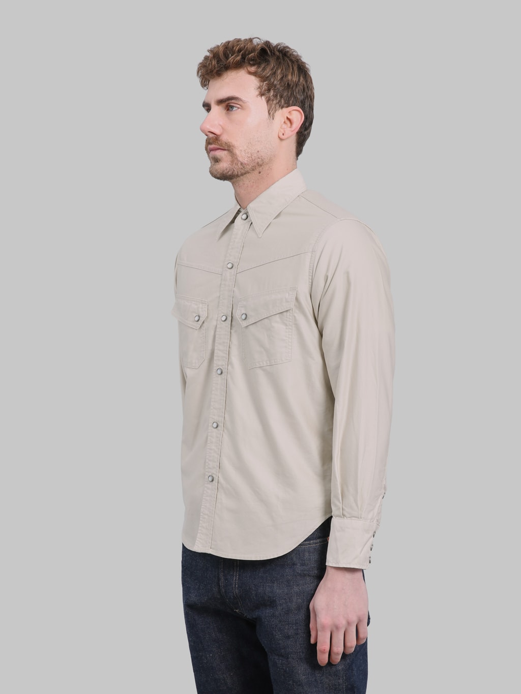 Deluxeware 7501 Northerner Shirt Grey Ivory