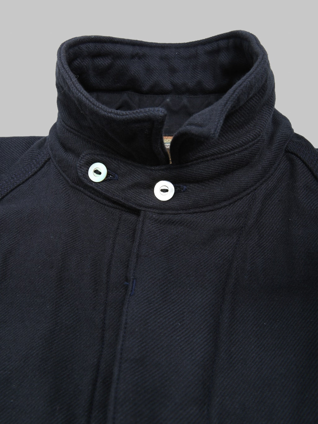 Deluxeware 7649C 40's Native Border Shirt Navy - Redcast Heritage Co.