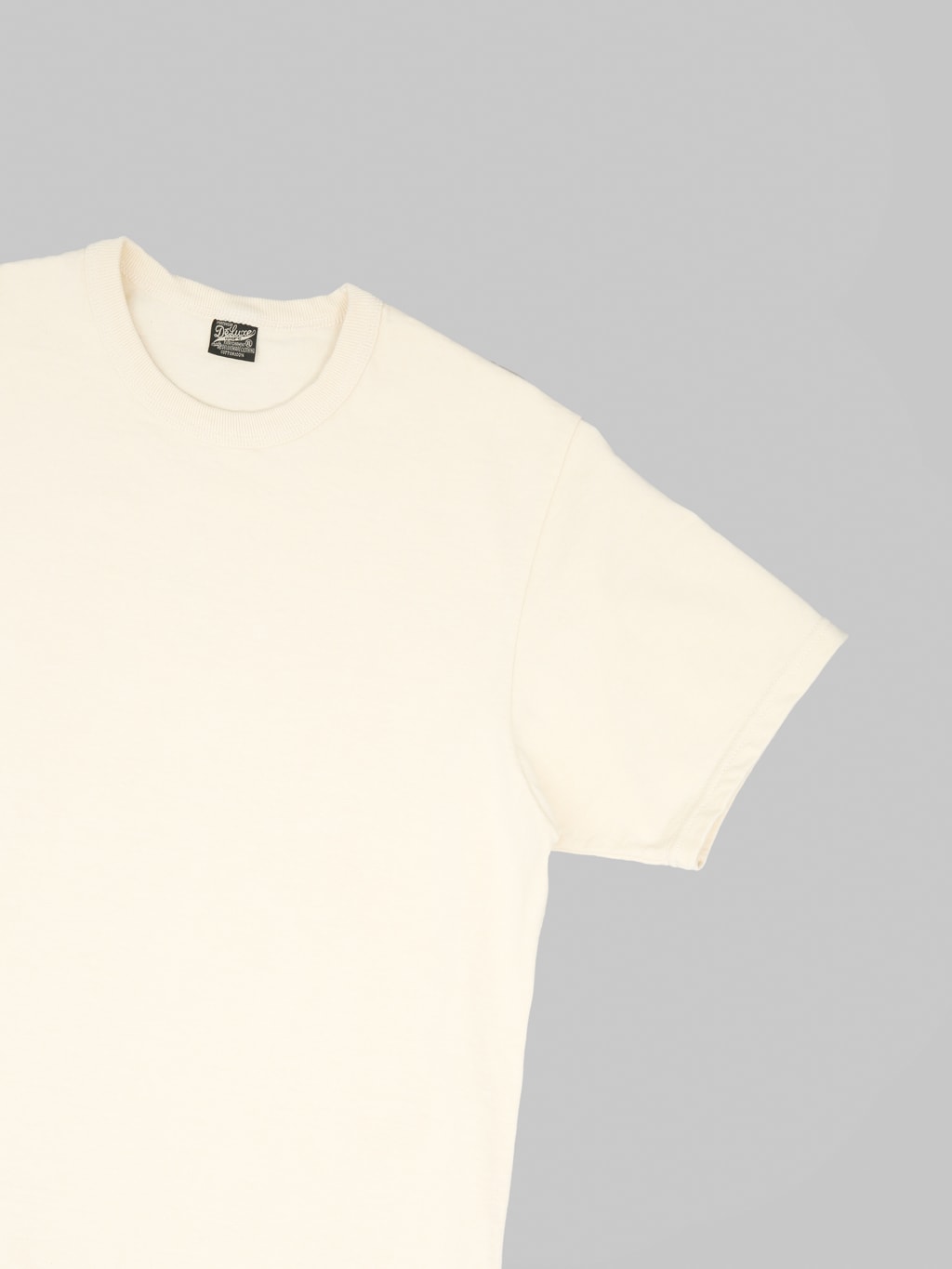 Deluxeware DXTS00 12.5oz Heavyweight Loopwheeled TShirt Ash Yellow short sleeve