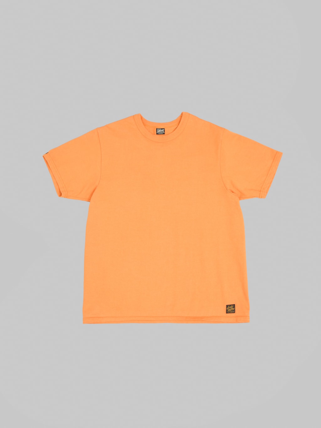 Deluxeware DXTS-00 12.5oz Heavyweight Loopwheeled T-Shirt Texas Orange