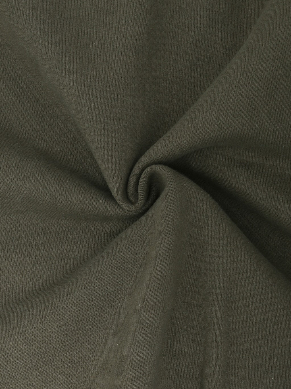 Deluxeware S101-00 Flat Seam Plain Sweatshirt Olive