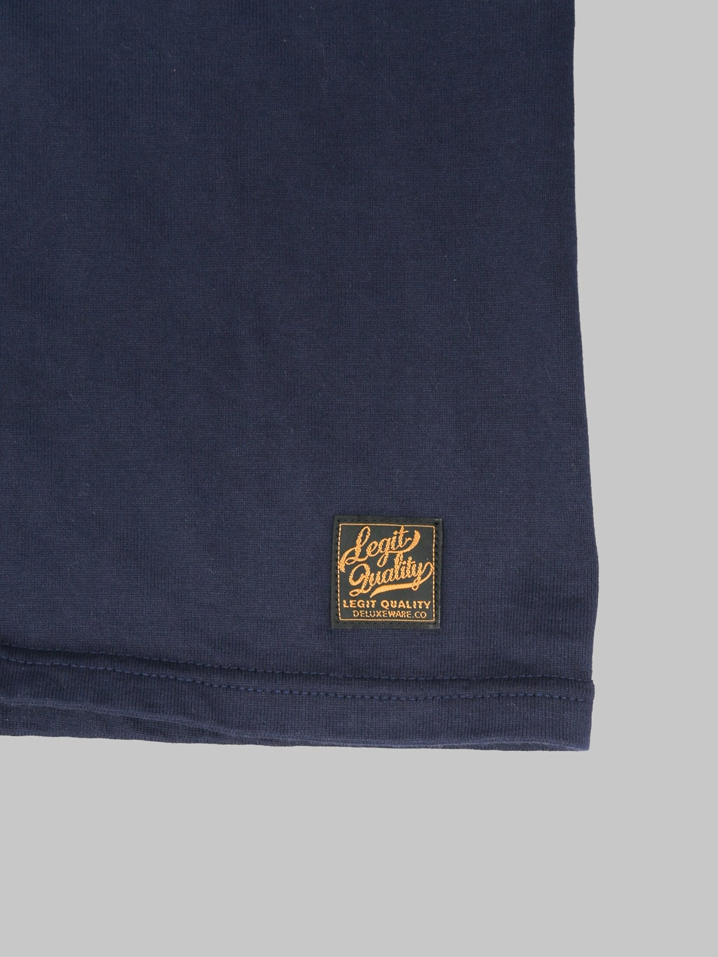 Deluxeware SDTS00 10.5oz T-Shirt Foot Blue hem