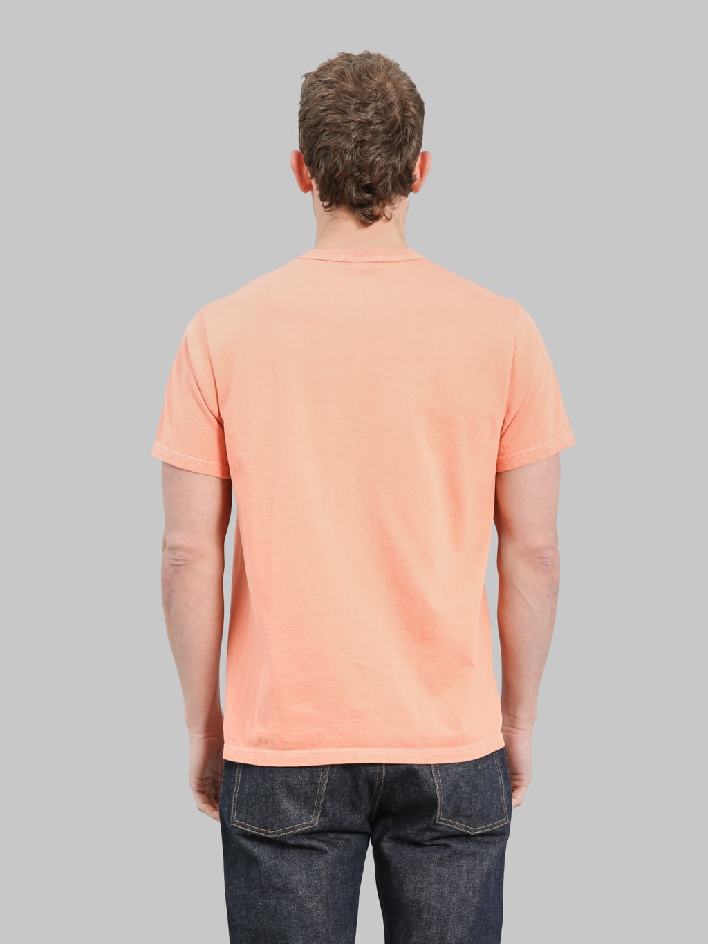 Deluxeware SDTS00 10.5oz T-Shirt Smn Pink back fit