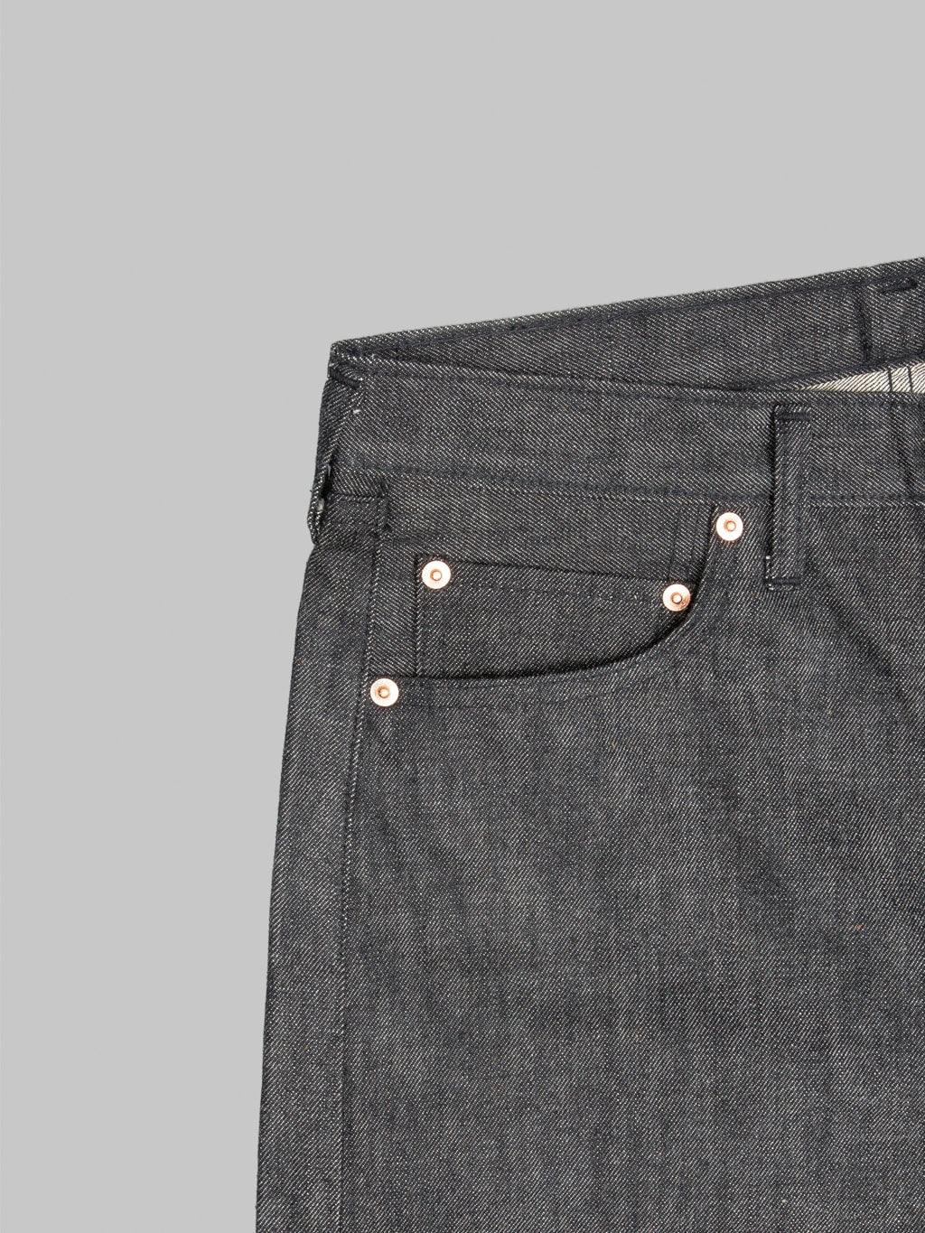 Denime By Warehouse 224 66B Model Regular Straight Jeans Black coin pocket