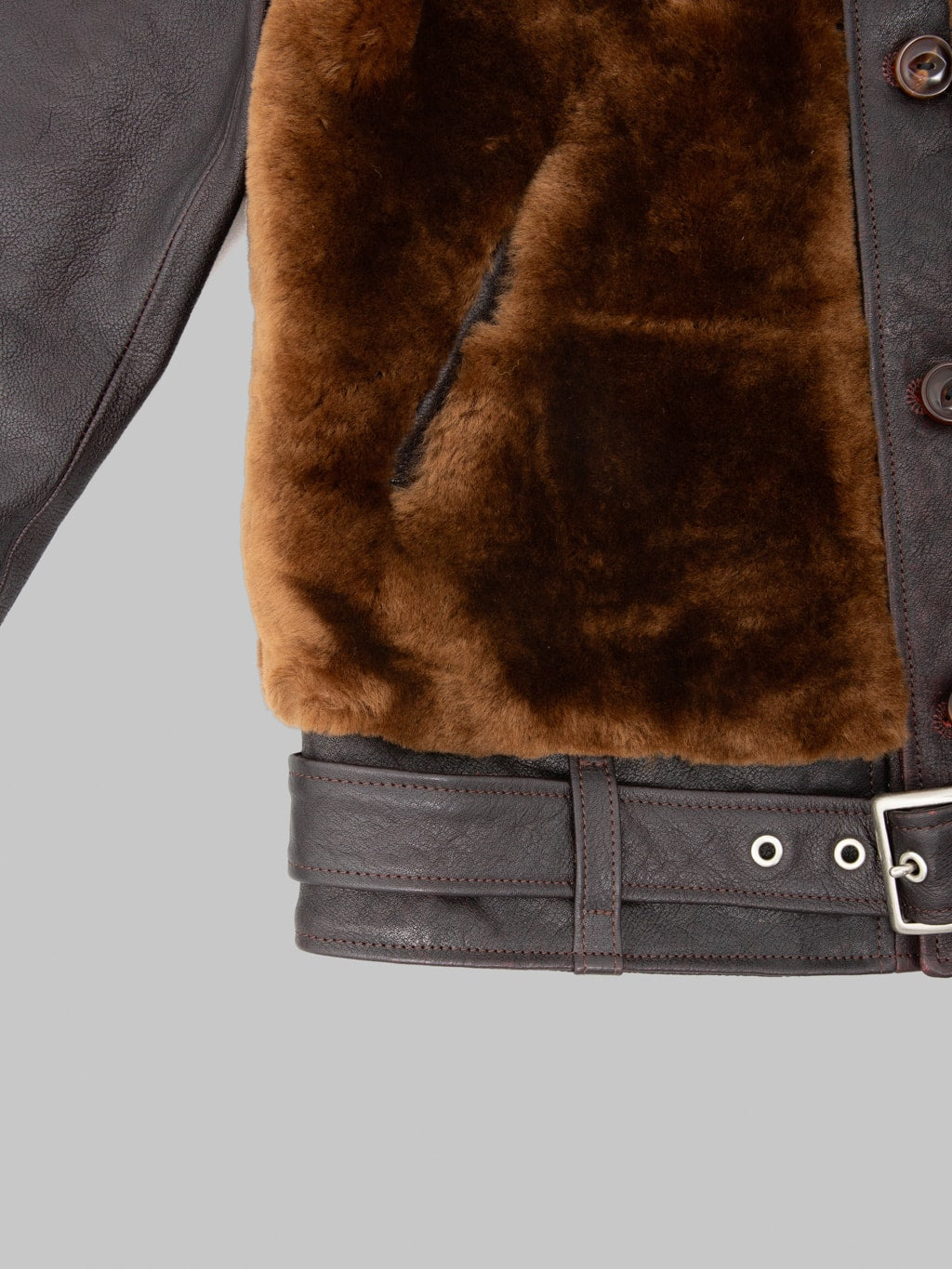 Double Helix Conductor Red Core Horsehide Black Brown vintage