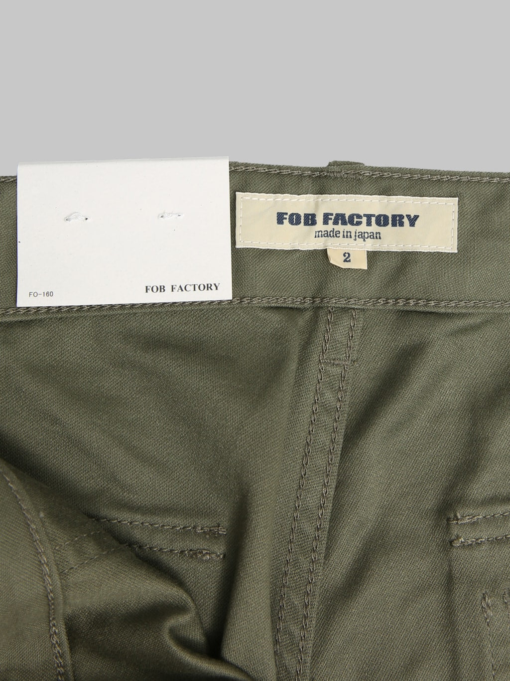 FOB Factory F0431 Baker Pants Olive