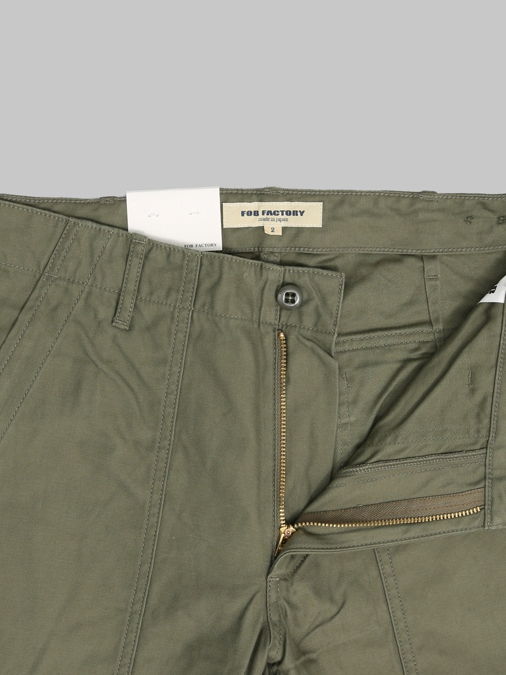 FOB Factory F0431 Baker Pants Olive