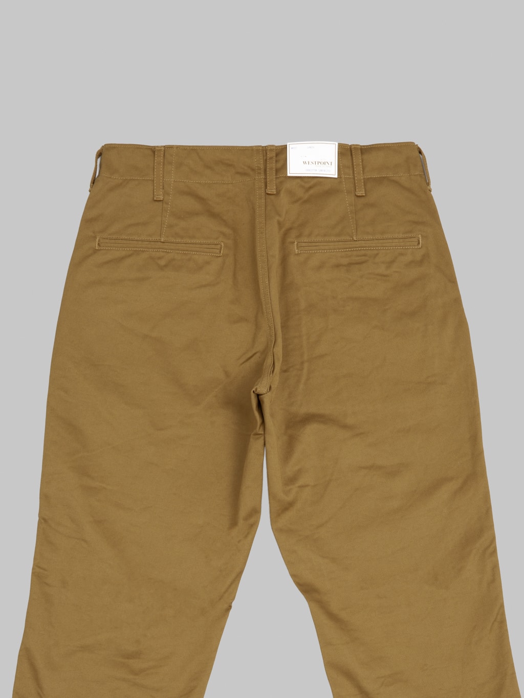 FOB Factory F0514 Narrow US Trousers Khaki