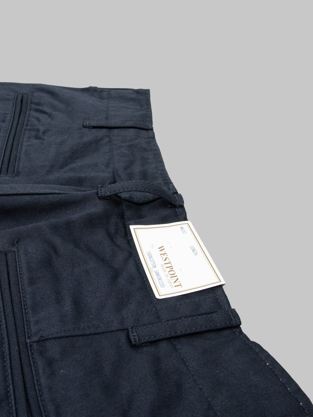 FOB Factory F0514 Narrow US Trousers Navy