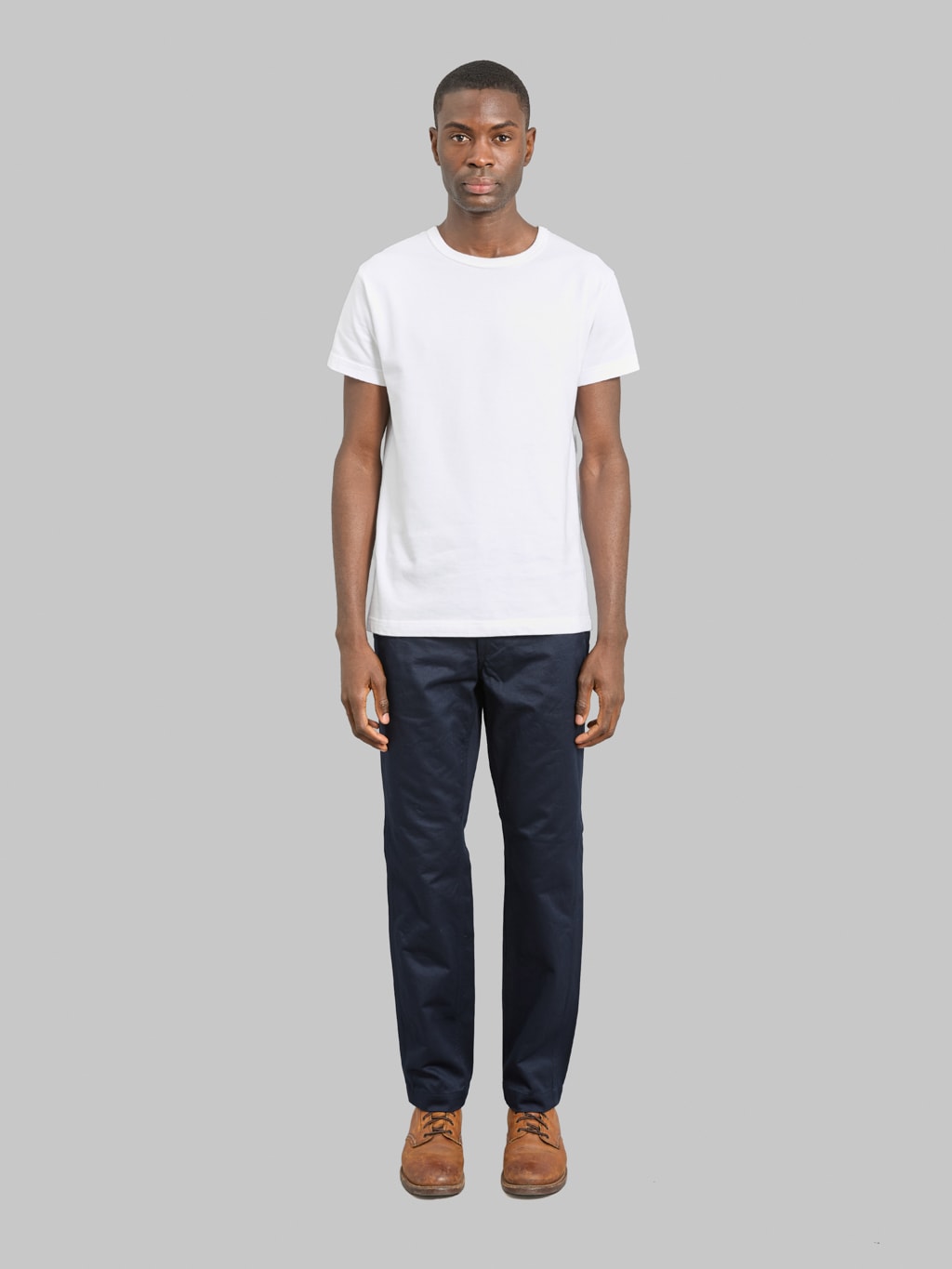 FOB Factory F0514 Narrow US Trousers Navy