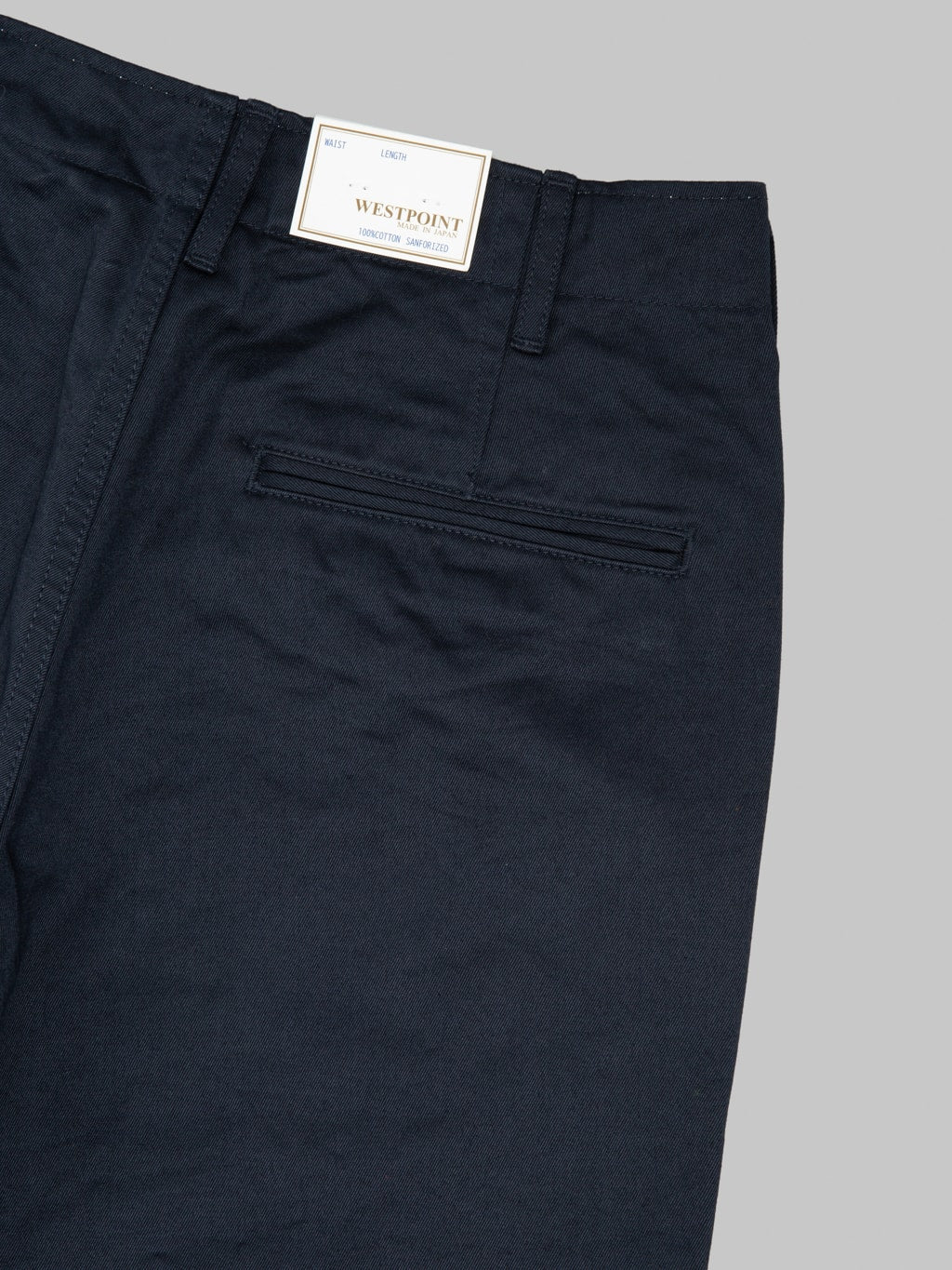 FOB Factory F0514 Narrow US Trousers Navy