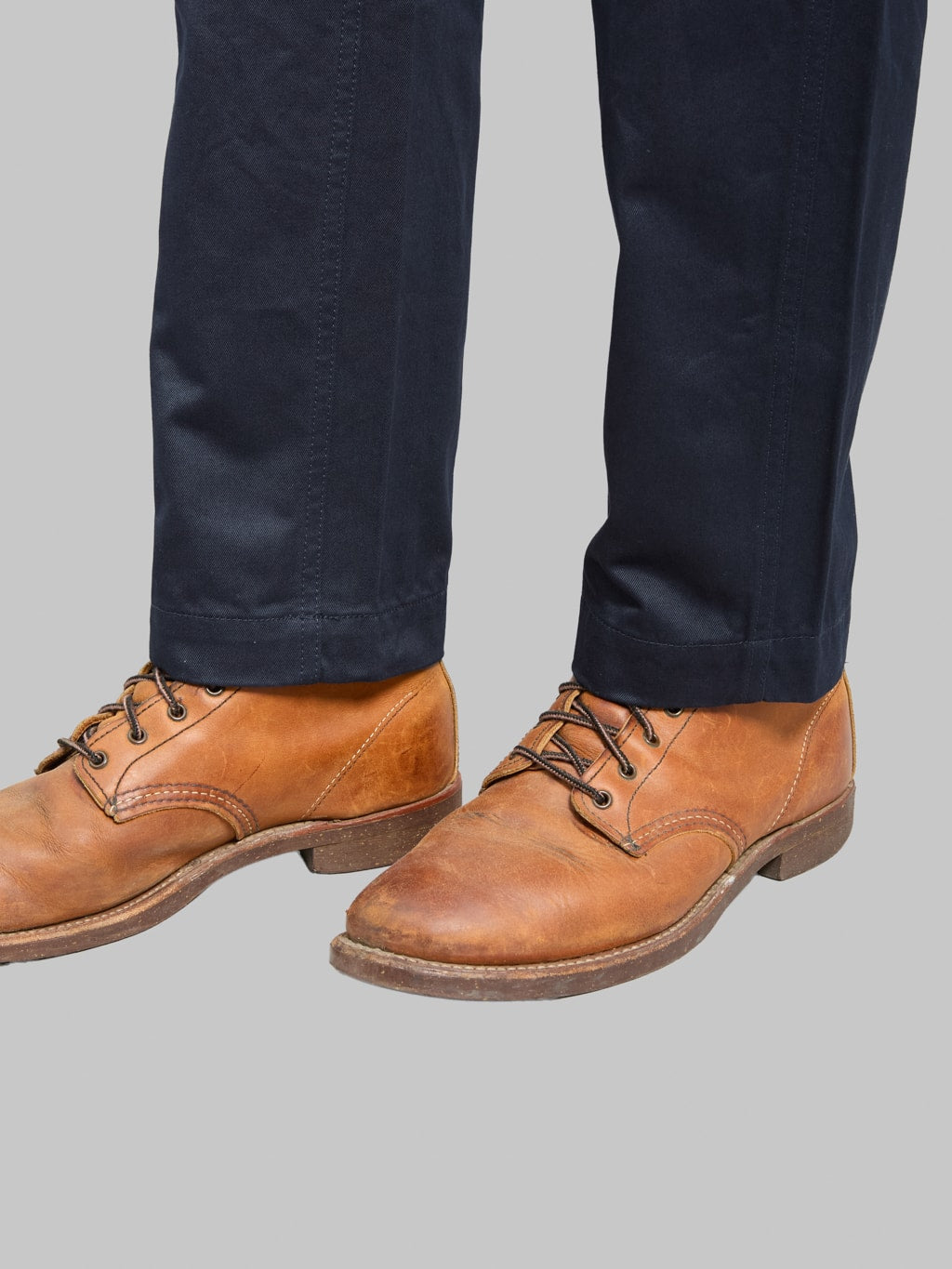 FOB Factory F0514 Narrow US Trousers Navy