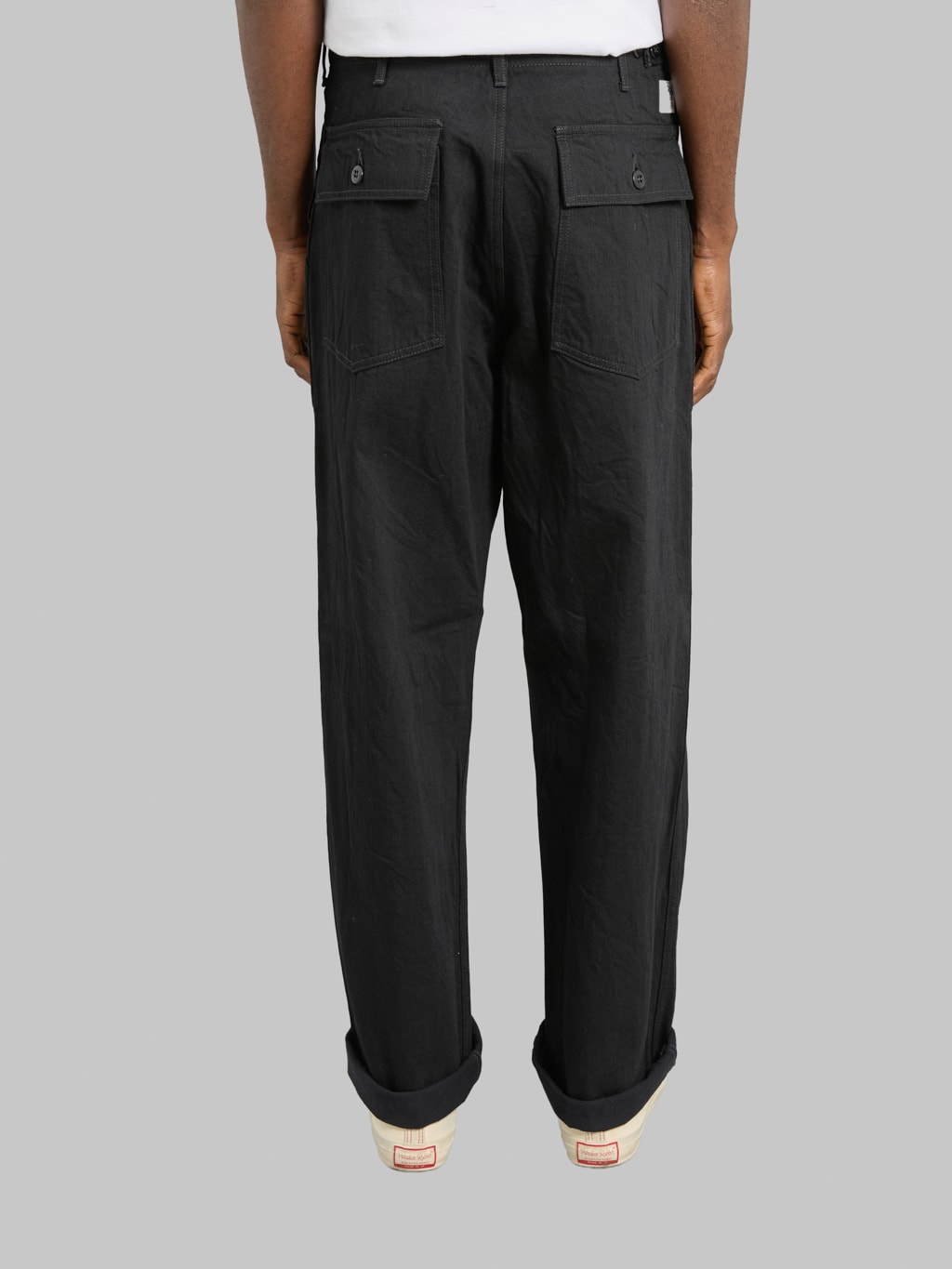 FOB Factory F0541 888 Denim Baker Pants Black