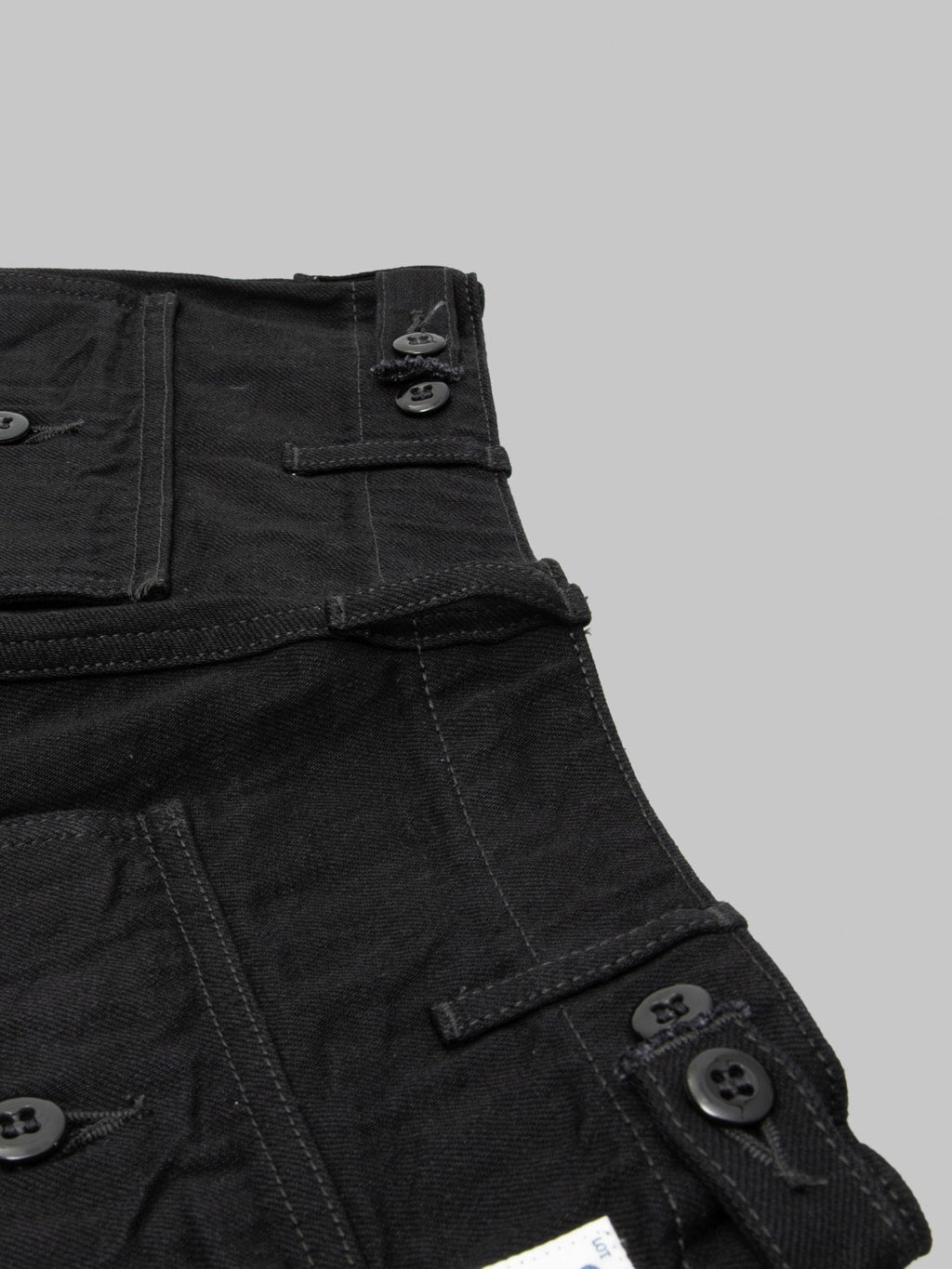 FOB Factory F0541 888 Denim Baker Pants Black