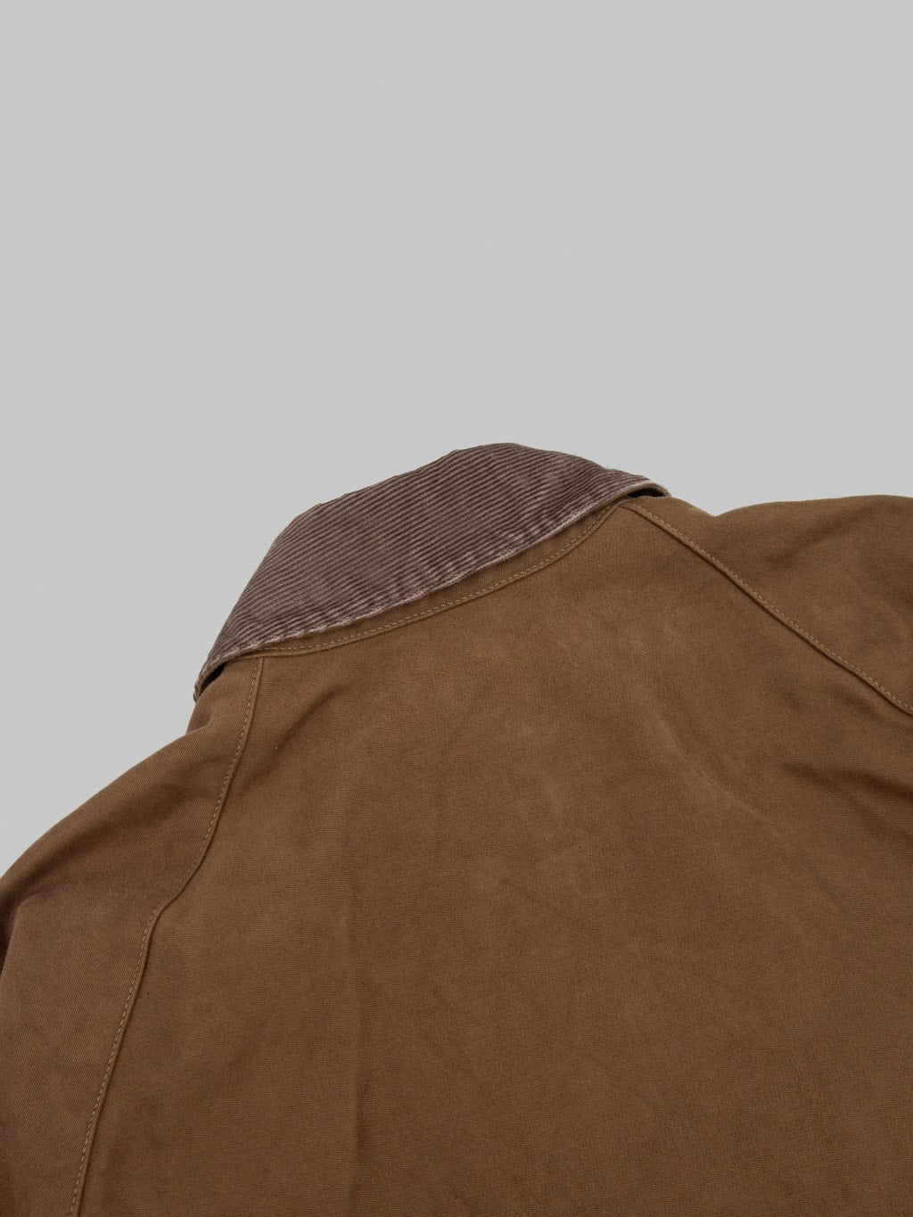 FOB Factory F2361 Moleskin Riding Jacket Brown